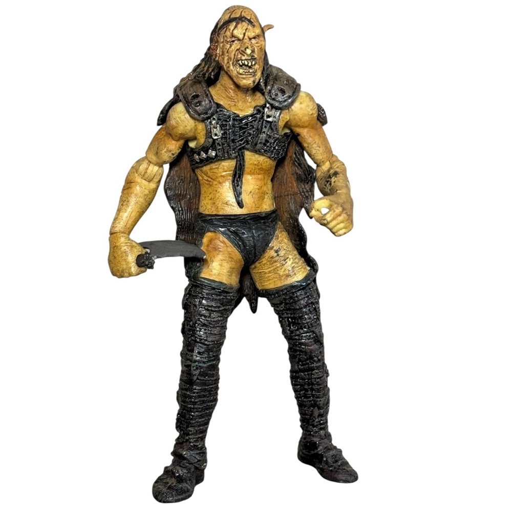ToyBiz Sharku action figure from The Lord of the Rings: The Two Towers Movie‎